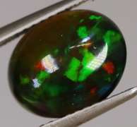 Glistening 2.23ct Welo Black Opal