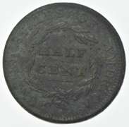 1811 Classic Head Half Cent