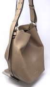 Karl Lagerfeld Brown Leather Tote Bag