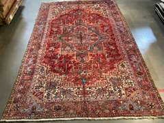 VINTAGE  PERSIAN HERIZ 8x12