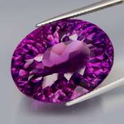 Fantastic 38.02ct natural violet Amethyst