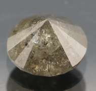 Stunning 1.27ct smooth cut gray Diamond solitaire