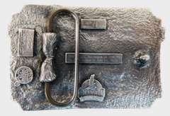 Korean War Veteran 1990 Siskiyou Belt Buckle