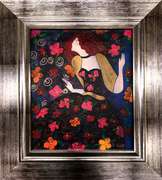 Lekniff Framed Painting w/ COA