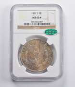 MS65* STAR 1882-S Morgan Silver Dollar CAC NGC