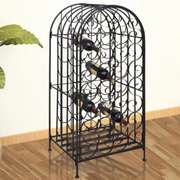 Wine Rack For 35 Bottles Metal