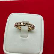 14K GOLD AND DIAMOND ETERNITY RING