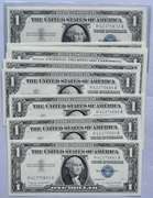 18 Consecutive CH CU 1957 A $1 Silver Certificates