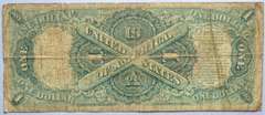 $1 Series of 1917 Landing Of Columbus Note