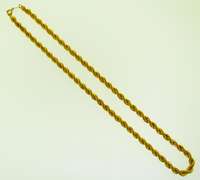 14KT Yellow Gold Filled 5mm Rope Chain