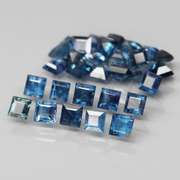 Heated only 4.64ct blue Sapphire set with multiple hues