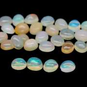 Smoldering 7.30ct unheated Jelly Opal set