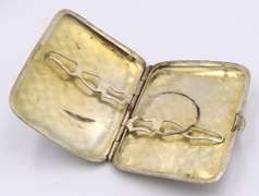 Vintage 925 Sterling Silver Cigarette Case