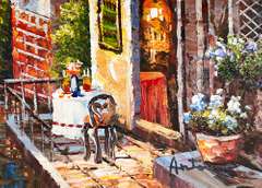 BEAUTIFUL HAND PAINTED OIL PAINTING ON CANVAS