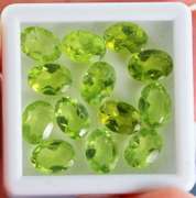 Exciting 13 piece Peridot set weighing 10.10cts