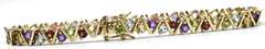 Vermeil Multi-Gemstone Bracelet