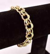 Marvelous Heavy Men's Bracelet in 14K Yellow Gold