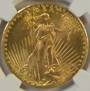 Gorgeous 'Gem' BU 1928 St. Gaudens $20 Gold Piece. NGC MS64