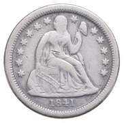 1841-O Seated Liberty Dime