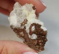 Gorgeous color! 108.6ct Pyrite and Calcite