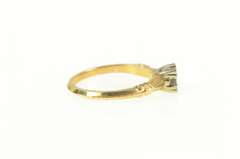 14K Yellow Gold 3.75mm Engagement Setting Vintage NOS 1950's Ring
