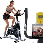 Indoor Cycling Bike Exercise Bicycle Comfortable Seat
