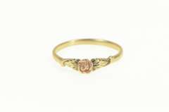 10K Yellow Gold Marquise Diamond Cluster Promise Engagement Ring