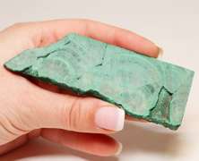 Collectors 440ct untreated Malachite