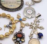 Group Lot of Vintage Sterling Silver Jewelry