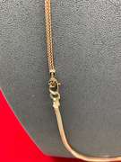 14K YELLOW GOLD WHEAT CHAIN