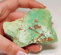 Beautiful 415ct untreated Amazonite collector piece