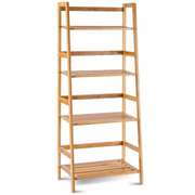 5 Layers Bamboo Bookshelf Storage Shelf Display