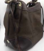 Preowned Prada Canapa Logo Canvas Shoulder Bag