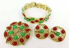 Vintage Sarah Coventry 3 Piece Jewelry Set