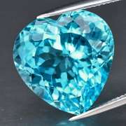 Glittering and huge! 25.85ct vivid Swiss blue Topaz