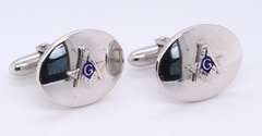 925 Sterling Silver Signed Cufflinks