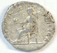 Nice Septimius Severus Roman Silver Denarius, 193-211 AD