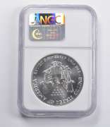 MS70 1989 American Silver Eagle NGC