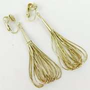 Sterling Liquid Silver Dangly Earrings