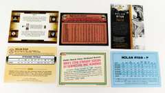 6 Nolan Ryan Baseball Cards