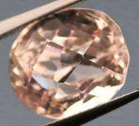 Checker top 11.07ct high fire platinum pink Kunzite