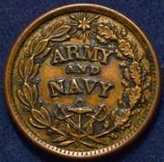 Army & Navy, The Federal Union, It Must And Shall "By" Preserved 223/328a