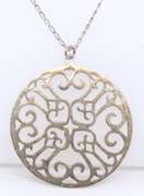 Vintage Sterling Silver Pendant on Chain