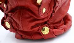 Dolce & Gabbana Red Leather Handbag