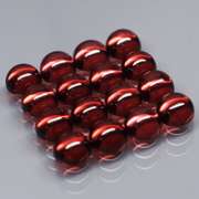 Gorgeous chianti red 13.28ct 16pc Garnet set