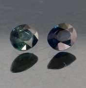 Heated only! 1.50ct top blue Sapphire pair