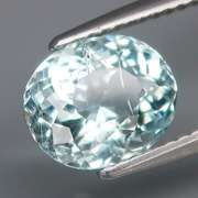 All natural! 2.13ct whisper blue Aquamarine
