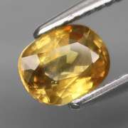 Very rich 1.20ct canary yellow Sapphire
