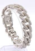 925 Sterling Silver Heavy Bracelet