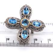 LADIES ELEGANZA RING AND MATCHING EARRINGS.